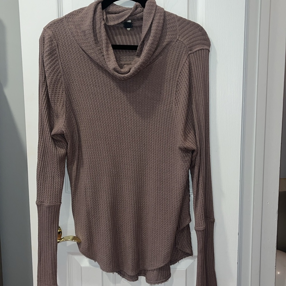 Free people thermal waffle top